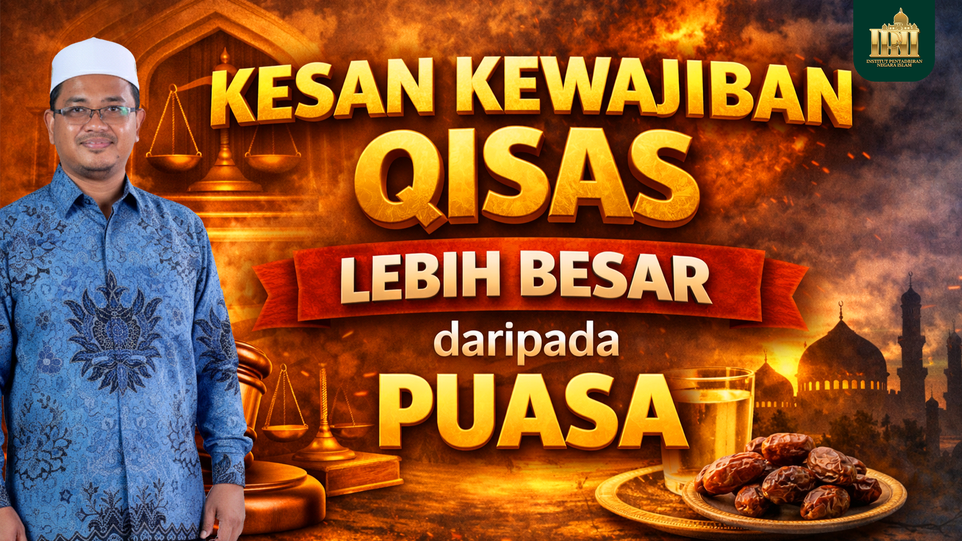 Kewajiban Undang-undang Qisas Lebih Besar daripada Puasa